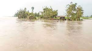 তিস্তায় পানি বৃদ্ধি,দুর্ভোগে মানুষ