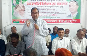 সরকারের পদত্যাগের আগে সংলাপ নয় :দুদু