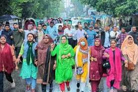 রাজধানীতে রিজভীর নেতৃত্বে মিছিল