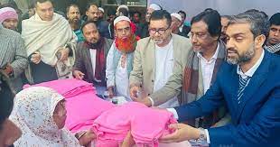  খসরু চৌধুরী এমপির কম্বল বিতরন