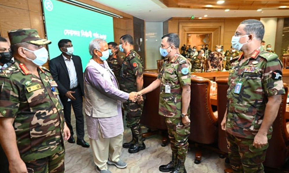 সেনা সদর নির্বাচনী পর্ষদ উদ্বোধন প্রধান উপদেষ্টার