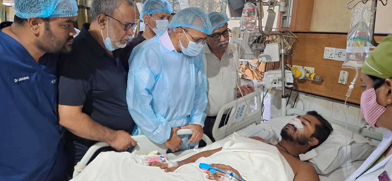 ভিপি নূরের পাশে ডা. রফিকূল ইসলাম