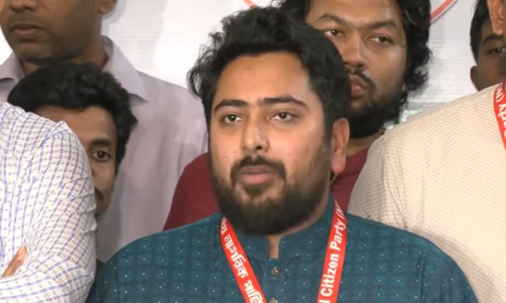 যুগপৎ আন্দোলনের সঙ্গে এনসিপি নেই:নাহিদ