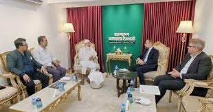 জামায়াত আমিরের সঙ্গে ডেনিশ রাষ্ট্রদূতের সাক্ষাৎ