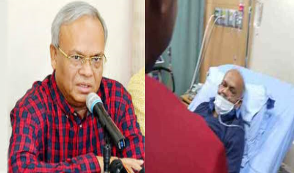 হাসপাতাল থেকে বাসায় রিজভী