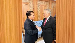 খলিলুরের সঙ্গে পাকিস্তানের পররাষ্ট্রমন্ত্রীর বৈঠক