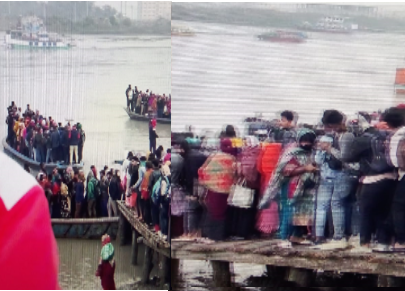 একটি ব্রিজের অভাবে হাজারো মানুষের দুর্ভোগ