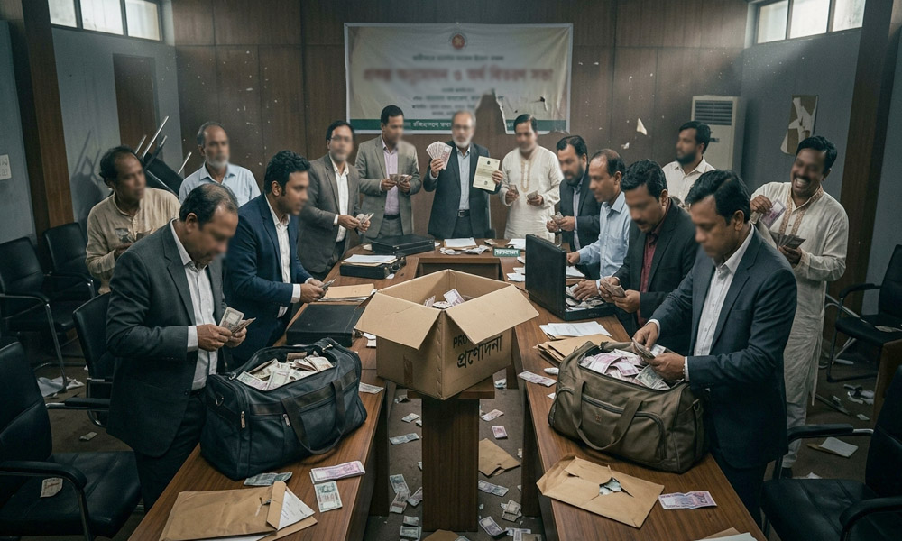 প্রণোদনার নামে ৫ কোটি আত্মসাৎ